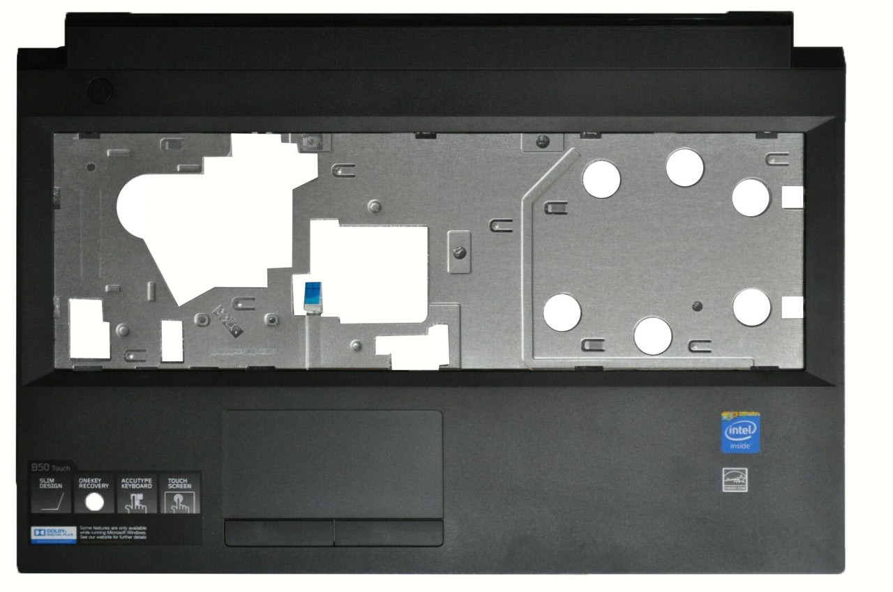 Верхняя часть корпуса (Palmrest) Lenovo IdeaPad B50-70, черный - фото 1 - id-p187529322