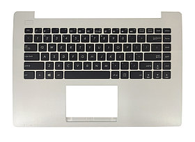 Верхняя часть корпуса (Palmrest) Asus VivoBook X453 с клавиатурой, белый, ENG