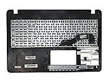 Верхняя часть корпуса (Palmrest) Asus X540 с клавиатурой, серо-фиолетовый (с разбора), фото 2