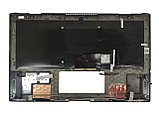 Верхняя часть корпуса (Palmrest) Asus Pro B9440U с клавиатурой и динамиками, с подсветкой, серый, RU, фото 2