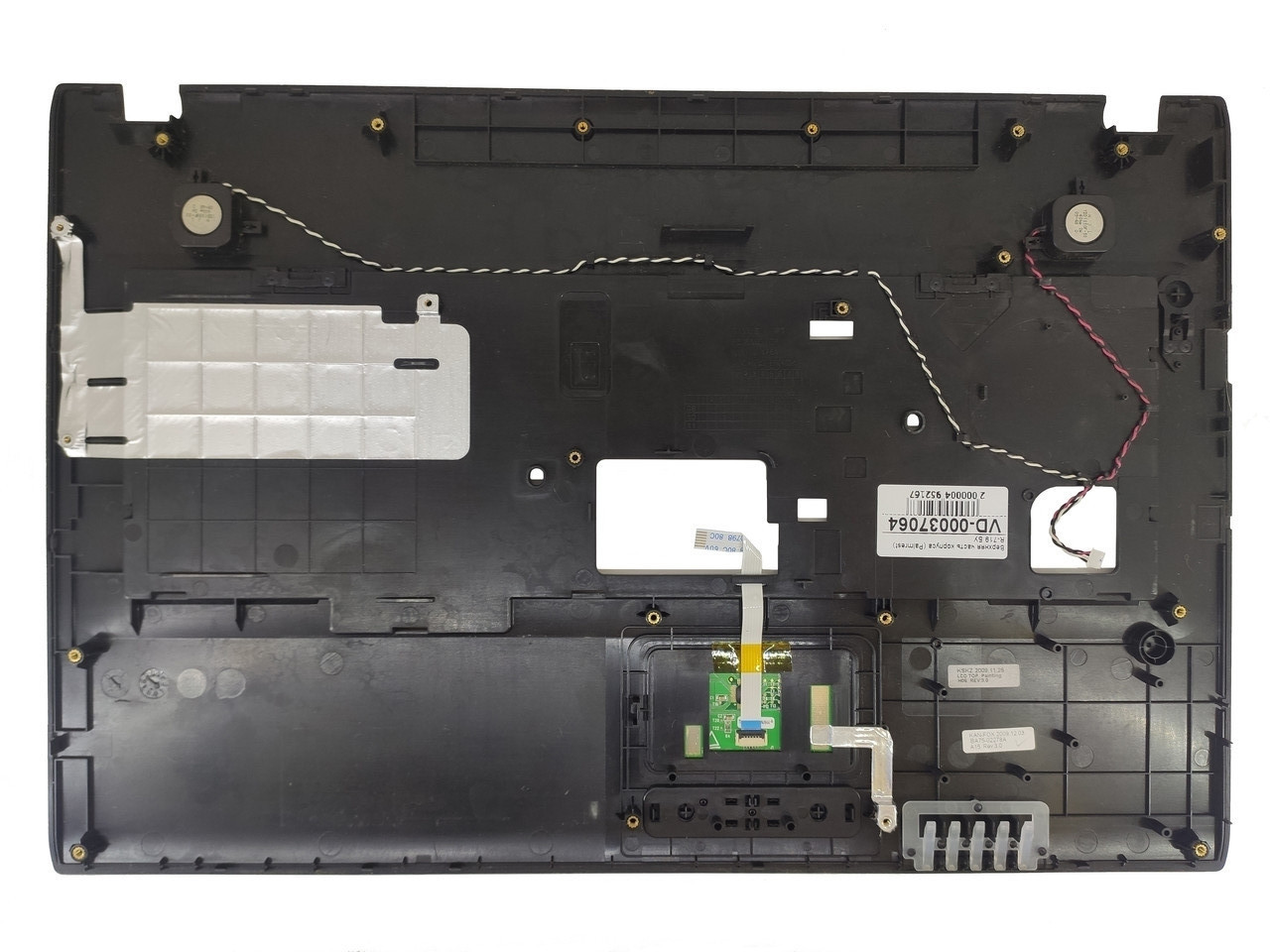Верхняя часть корпуса (Palmrest) Samsung R719, черный (с разбора) - фото 2 - id-p187529404