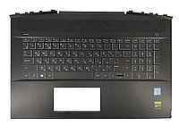 Верхняя часть корпуса (Palmrest) HP Pavilion 17-СВ TPN-C142 с клавиатурой, черный, RU (Дефект) УЦЕНКА