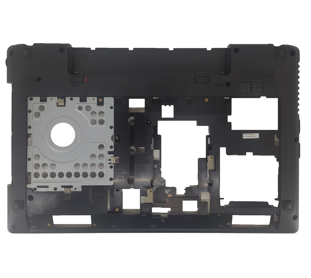 Нижняя часть корпуса Lenovo G580 (Без HDMI), черная - фото 1 - id-p187529506