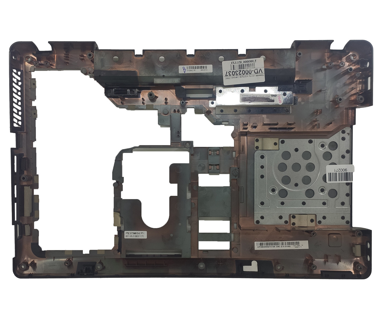Нижняя часть корпуса Lenovo Z560, черная - фото 2 - id-p187529509