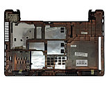 Нижняя часть корпуса Asus K52, черная (с разбора), фото 2