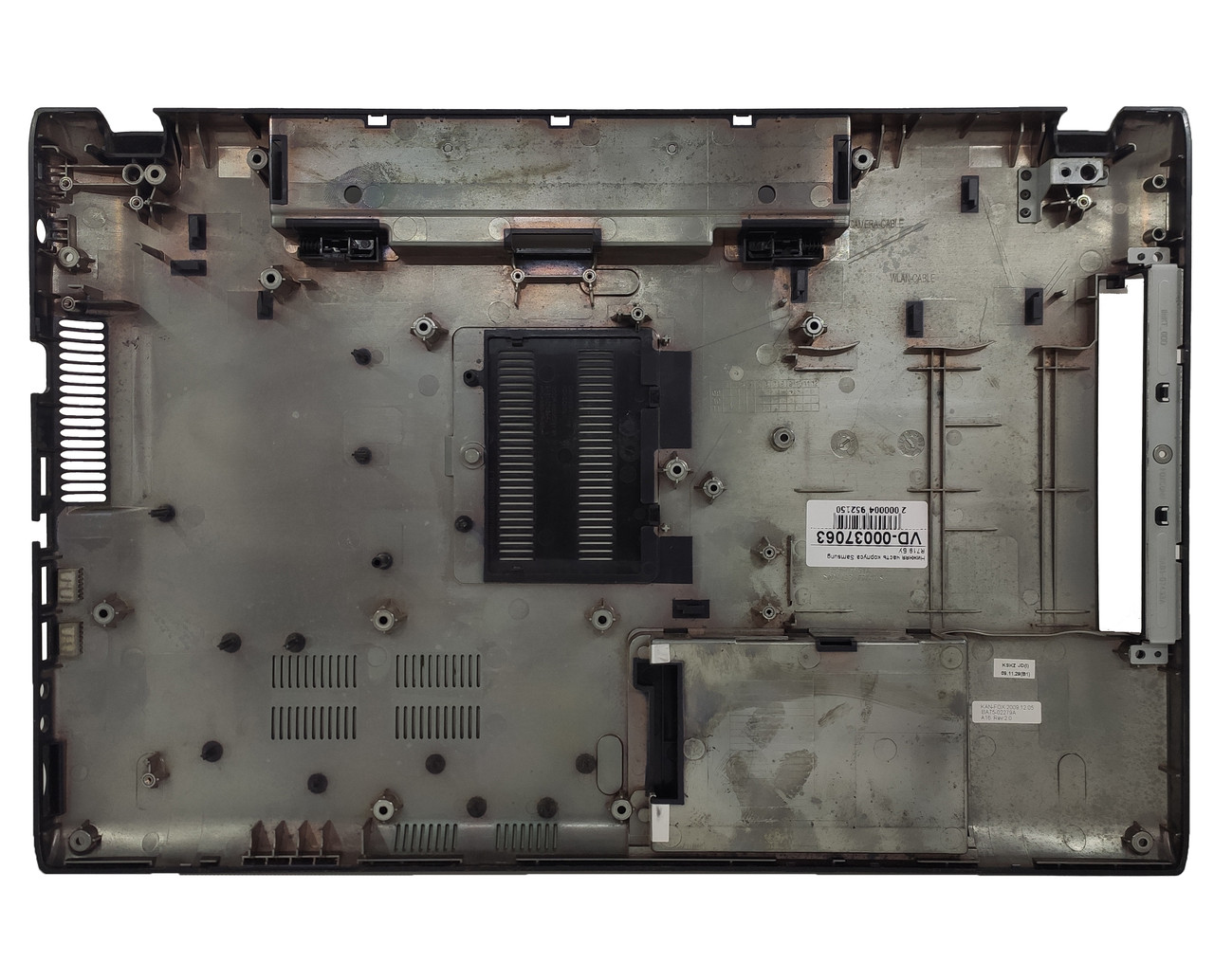 Нижняя часть корпуса Samsung R719, черная (с разбора) - фото 2 - id-p187529530