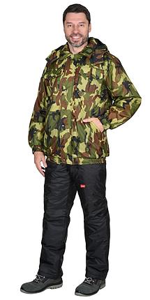 Куртка СИРИУС-ПОЛЮС кор.,КМФ зеленая, фото 2