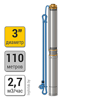 Скважинный насос Джилекс 3" Водомет 3ДК 45/110 1.2, 220 В
