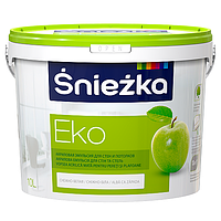 Краска Eco-Sniezka luksusowa БЕЛАЯ 1л.РП