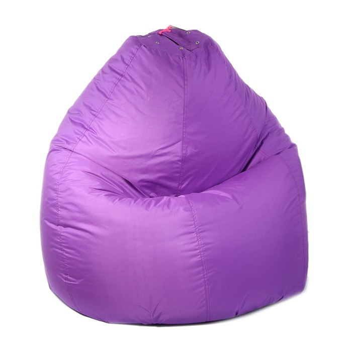 Кресло-мешок универсальное, d90/h120, цвет фиолетовый - фото 1 - id-p187544299