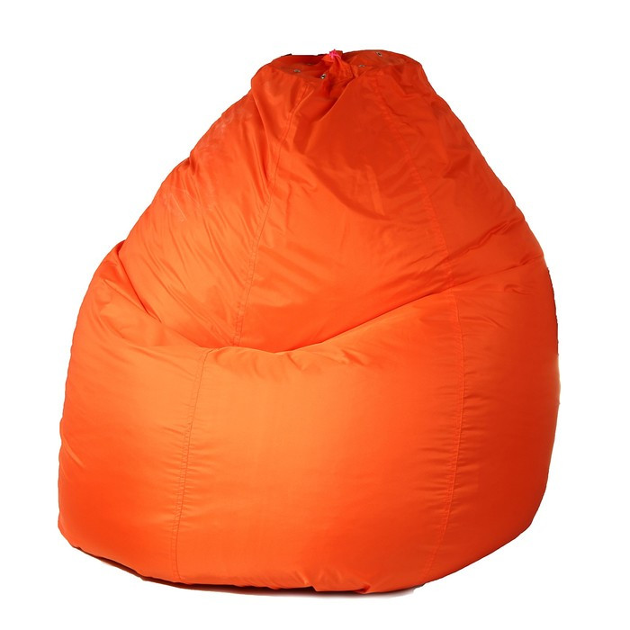 Кресло-мешок универсальное, d90/h120, цвет оранжевый - фото 1 - id-p187544300