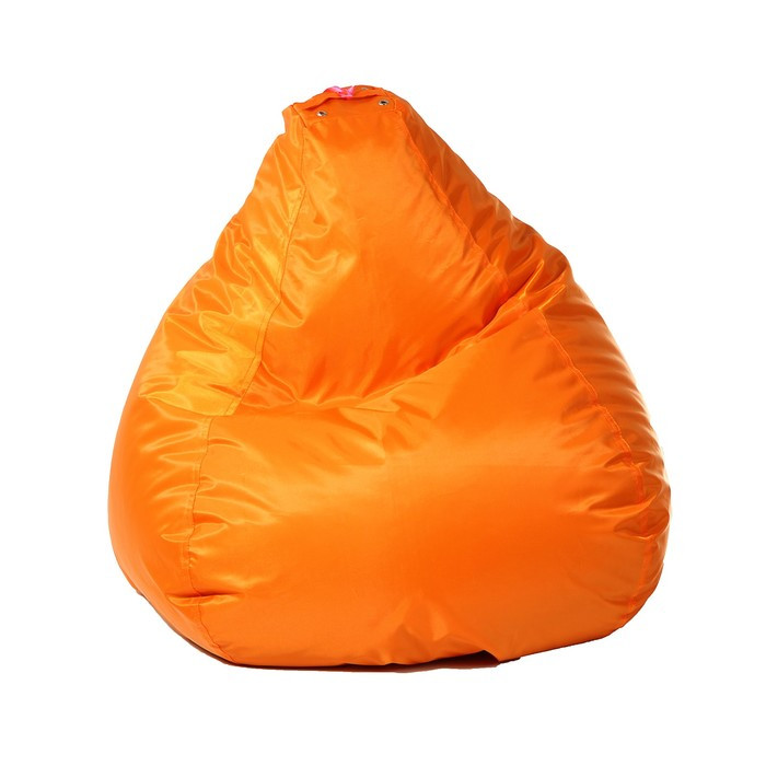 Кресло-мешок "Малыш", диаметр 70 см, высота 80 см, цвет оранжевый - фото 1 - id-p187544152