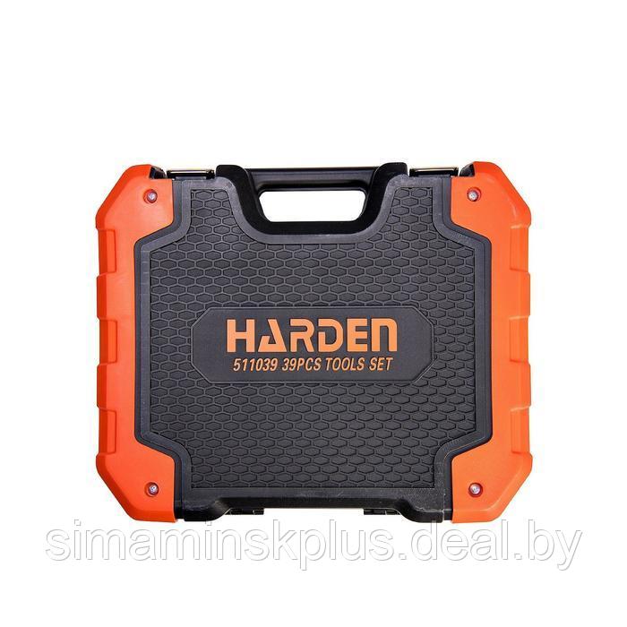 Набор инструментов HARDEN 511039, универсальный, 39 предметов - фото 3 - id-p187546774