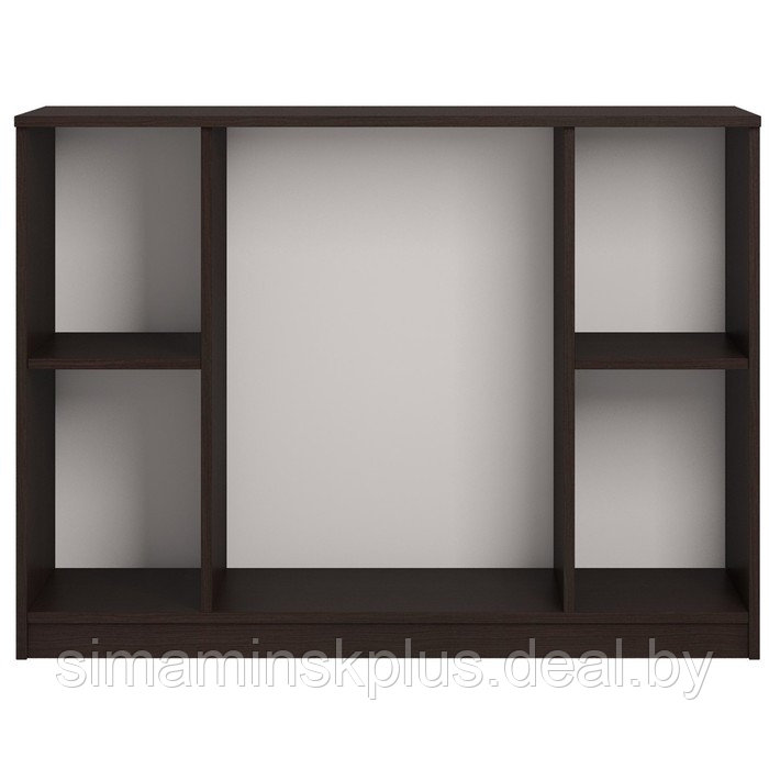 Комод «Роксана», 1214 × 466 × 886 мм, 2 двери, 2 ящика, стекло, цвет дуб венге - фото 2 - id-p187549057