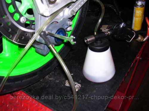 Приспособление для замены тормозной жидкости с заливным бачком HZ 18.308L - фото 4 - id-p187553043