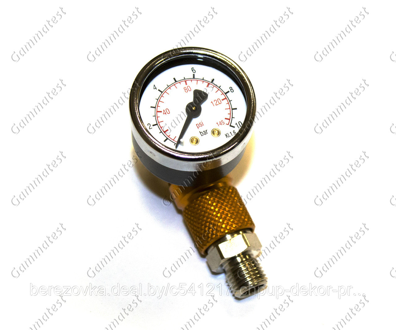 Регулятор давления для краскопультов RP/1 1/4"M х 1/4"F (AH085406) - фото 2 - id-p187553299