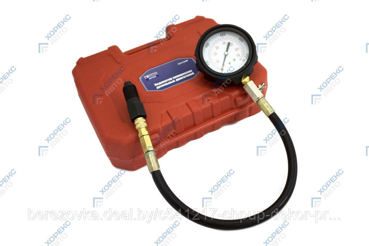 Компрессометр (индикатор компрессии) для дизельных двигателей HZ 27.1.017S - фото 4 - id-p187552183