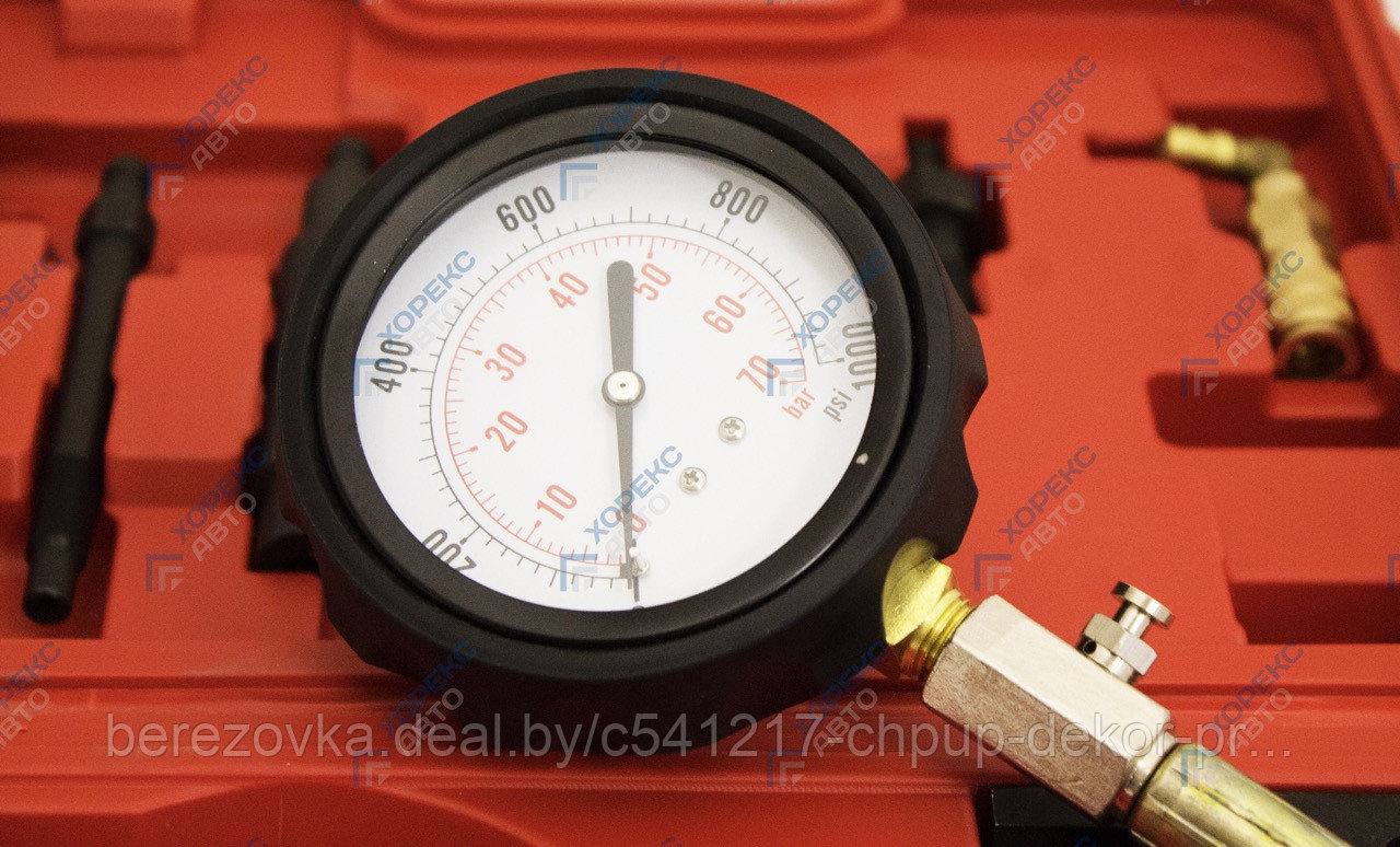 Компрессометр (индикатор компрессии) для дизельных двигателей HZ 27.1.017S - фото 6 - id-p187552183