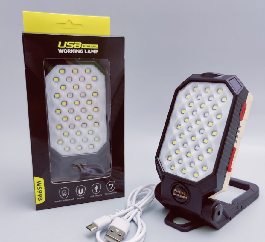 Переносной светодиодный фонарь-лампа USB Working Lamp W599В (4 режима свечения, 4 вида крепления) - фото 10 - id-p184710913