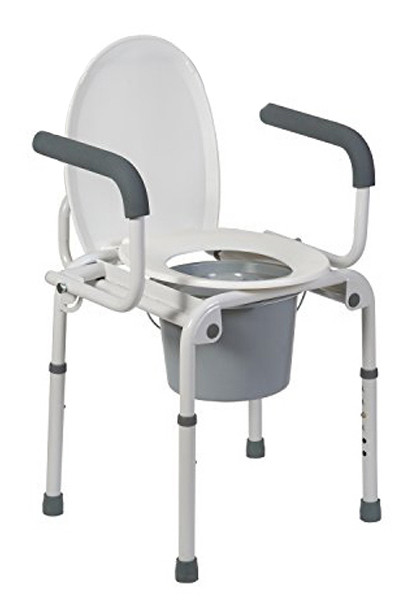 Кресло-туалет с откидными ручками Heiler ВА817 - фото 1 - id-p187568123