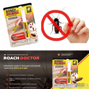 Гель от тараканов и насекомых Roach doctor Cockroach Gel