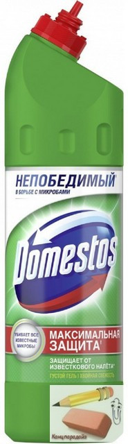 Универсальное средство Domestos Хвойная свежесть, 750 мл., густое