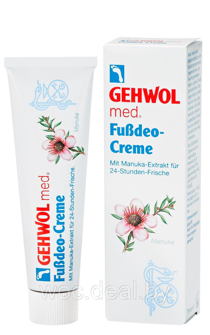 Gehwol Крем-дезодорант для ног Med, 75 мл - фото 1 - id-p167856785