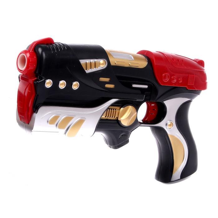 Набор игровой «Супергерой», маска, пистолет с пулями, мишень, цвета МИКС - фото 2 - id-p187574840