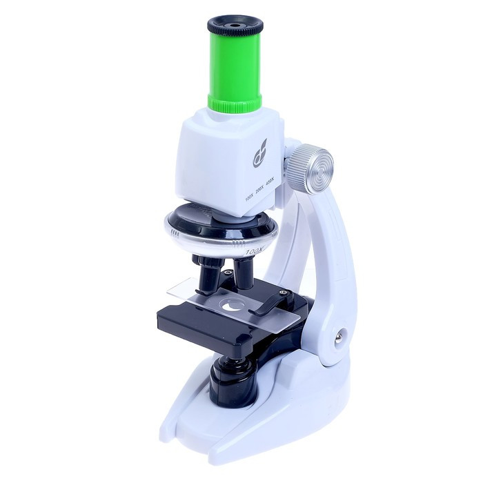 Микроскоп детский «Юный исследователь», с подсветкой и аксессуарами, 9 предметов - фото 2 - id-p187575626
