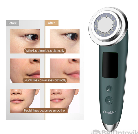 Аппарат для омоложения лица Beauty Instrument DS-8811 (чистка, стимуляция, подтяжка, массаж кожи) - фото 2 - id-p187592808