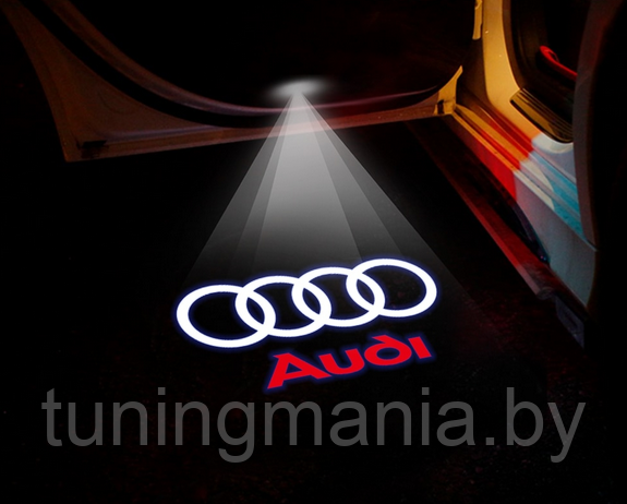 Проектор логотипа Audi A4 - фото 1 - id-p187593465
