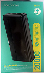 Внешний аккумулятор BOROFONE BJ24A  QC3.0 20000mAh цвет: черный