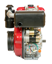 Двигатель дизельный Weima WM186FBE (9 л.с., шпонка 25 мм, электростартер), фото 2