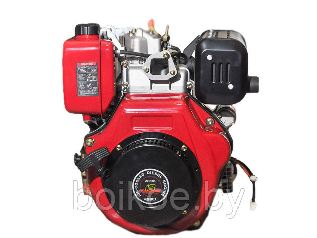 Двигатель дизельный Weima WM190FE (13 л.с., шпонка 25 мм, электростартер) - фото 1 - id-p187593689