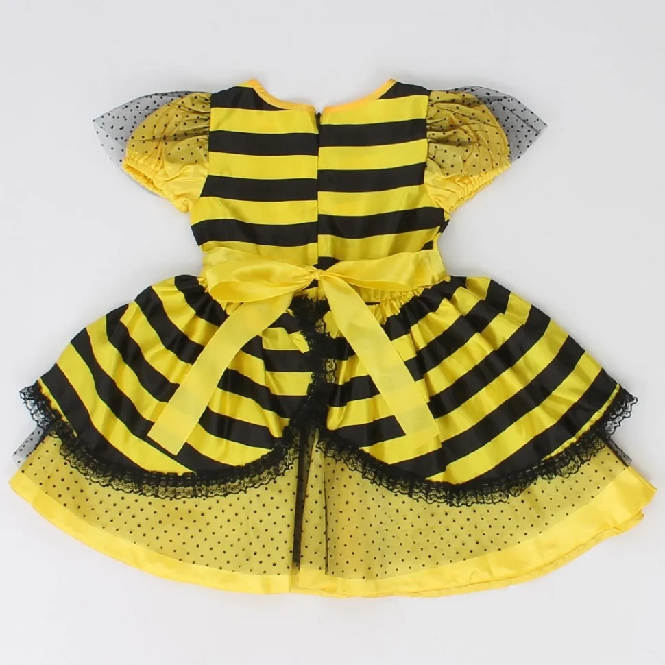 Детский карнавальный костюм Пчелка Пуговка для девочки - фото 3 - id-p154183249