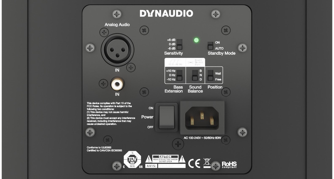 Активный монитор Dynaudio LYD-7 Black - фото 4 - id-p187602486