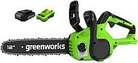 Электропила цепная GreenWorks GD24CS30 24V (2007007UA)