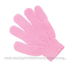 Мочалка-перчатка, цвет Розовый (QH-0912)