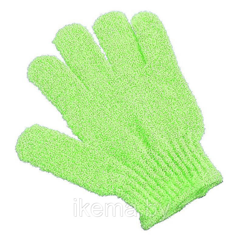 Мочалка-перчатка, цвет Салатовый (QH-0912) - фото 1 - id-p187616143