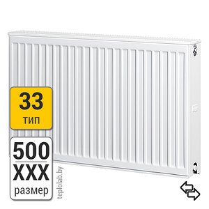 Радиатор стальной панельный Brugman Profil-K тип 33-500