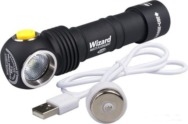 Фонарь Armytek Wizard Magnet USB WR (теплый) - фото 1 - id-p187613455