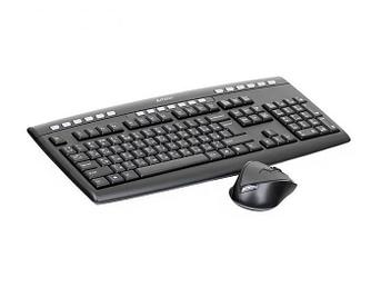 Набор беспроводная клавиатура и мышь A4Tech 9200F USB