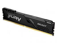 Модуль памяти Kingston Fury Beast Black DDR4 DIMM 3200Mhz PC25600 CL16 - 16Gb KF432C16BB/16