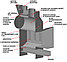 Печь для бани ПЕГАС 26 панорама нерж сетка, фото 5