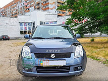 Дефлектор капота - мухобойка, Suzuki SWIFT 2005-..., VIP TUNING