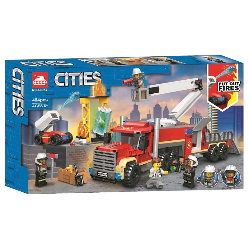 Конструктор Lari «Команда пожарных» 60057 (City 60282)