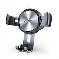 Автомобильный держатель UGREEN LP130-50564, Gravity Drive Air Vent Car Mount Phone Holder, в воздуховод,