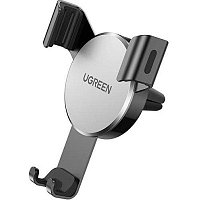 Автомобильный держатель UGREEN LP130-40907, Gravity Drive Air Vent Car Mount Phone Holder, в воздуховод,