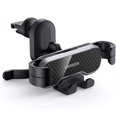 Автомобильный держатель UGREEN LP228-80539, Gravity Drive Air Vent Car Mount Phone Holder, в воздуховод, - фото 2 - id-p187622807