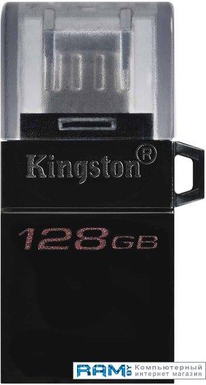 USB Flash Kingston DataTraveler microDuo 3.0 G2 128GB - фото 1 - id-p187622921